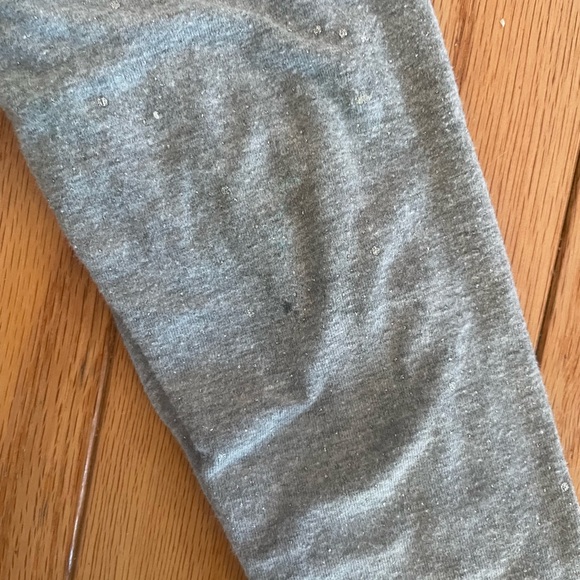 DISNEY Leggings Glitter Sparkle Toddler Girl Gray Size 24 months - Picture 4 of 5